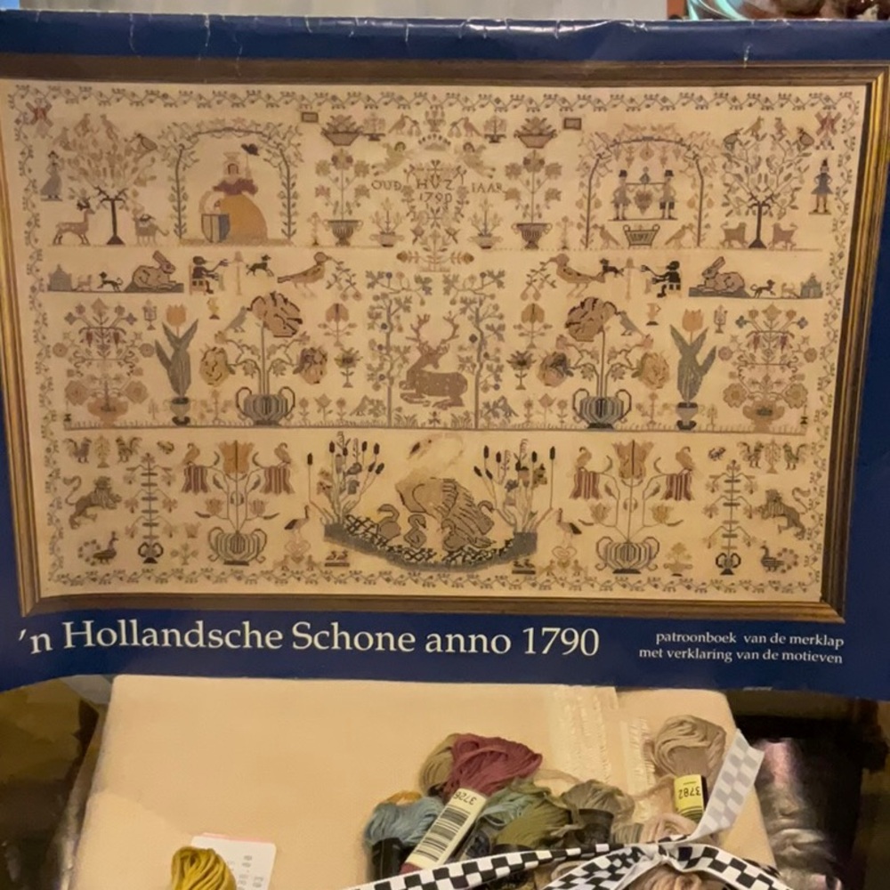 “THE DUTCH BEAUTY”.  A master project among needlework projects!  Fabulous kit!